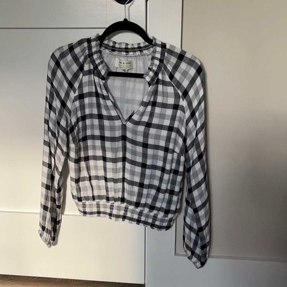 Cloth & stone blouse